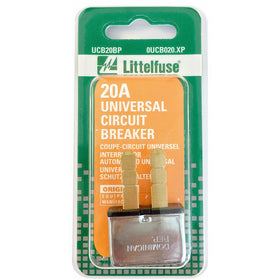 Littelfuse 0UCB020.XP 20 Amp Universal Circuit Breaker