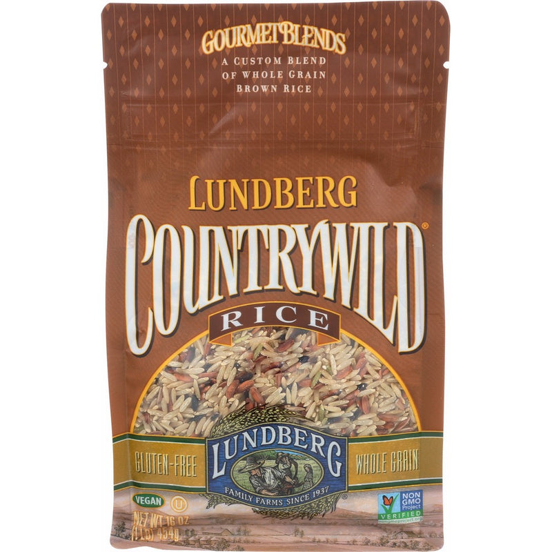 Lundberg Family Farms Country Wild Rice, 16 Ounce (Pack of 6)