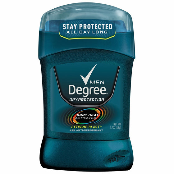 Degree Men Original Protection Antiperspirant Deodorant, Extreme Blast, 1.7 oz