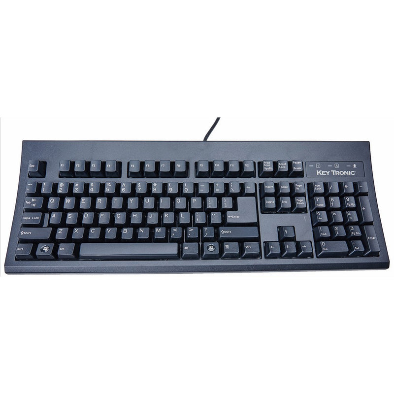 PS2 Cable Keyboard In Black