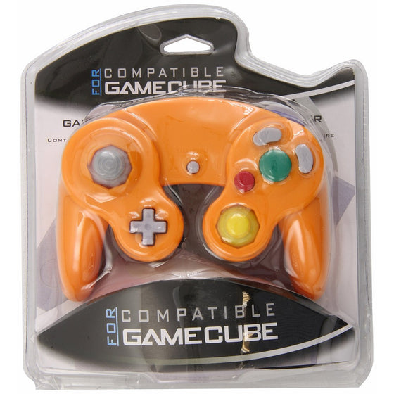 Generic Orange Spice Controller Pad for Gamecube and Wii
