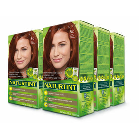 Naturtint Permanent Hair Color - 5C Light Copper Chestnut, 5.28 fl oz (6-pack)