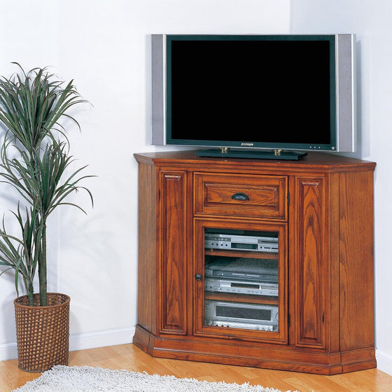 Leick Riley Holliday Boulder Creek Corner TV Stand, 36-Inch Tall