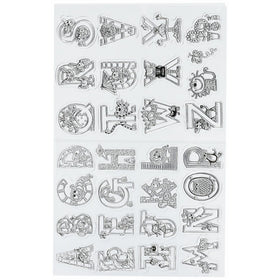 Penny Black Clear Stamp Set, Zoophabet