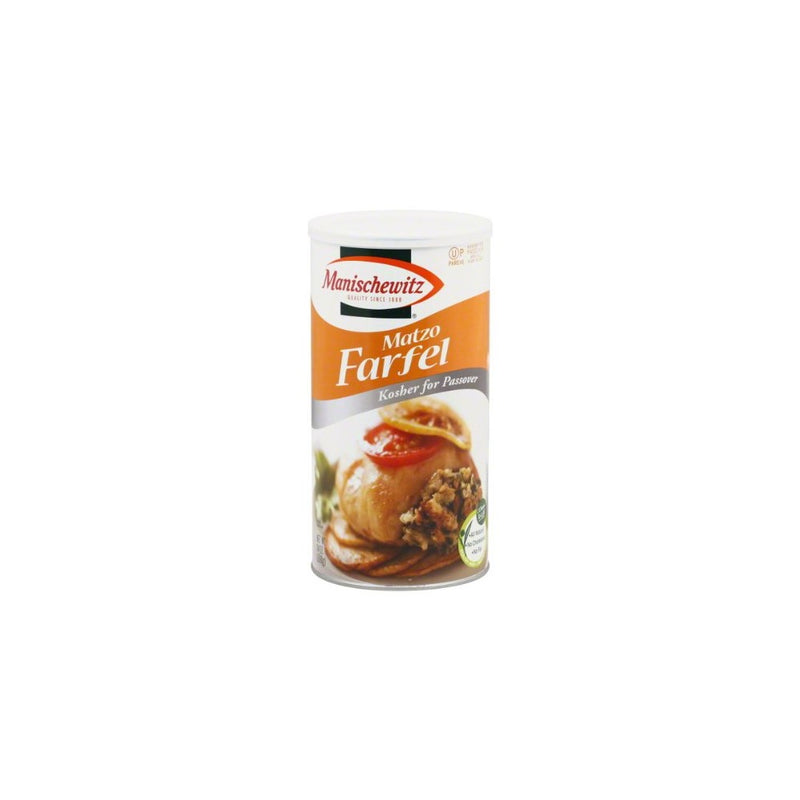Manischewitz Matzo Farfel Canister, 14-Ounce (Pack of 6)