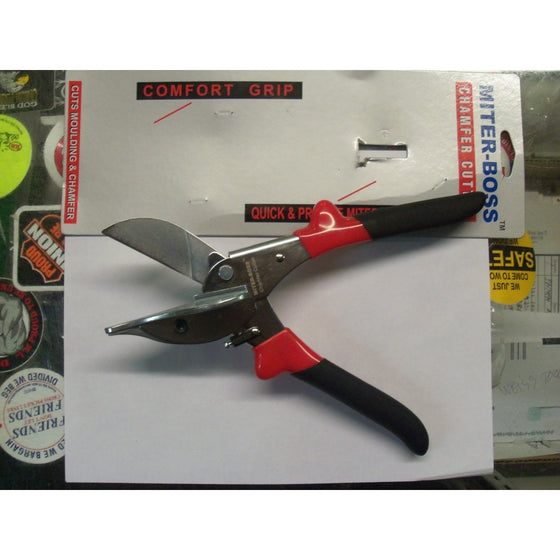 Miter- Boss02 Chamfer Cutter Quick & Precise Miter Cuts with Grip Handle.