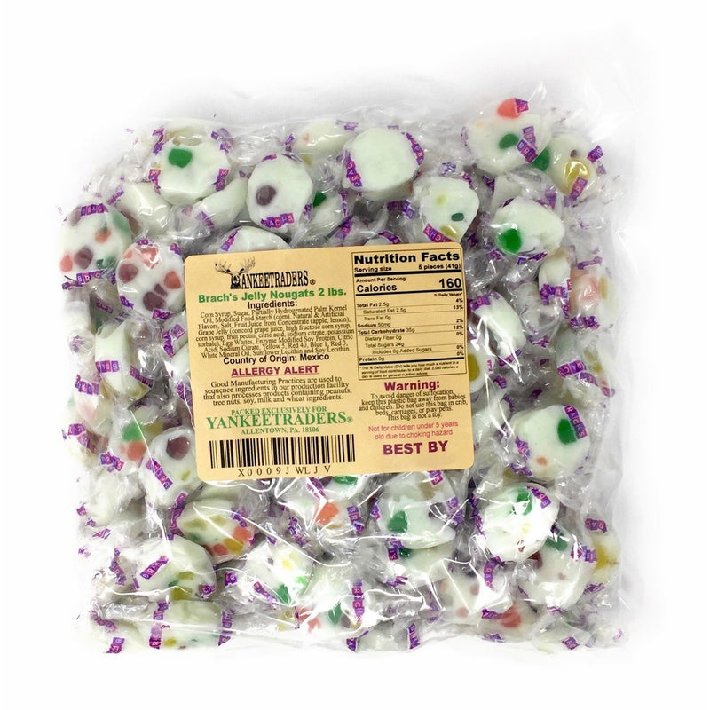 Brachs Jelly Bean Nougats - 2 Lbs