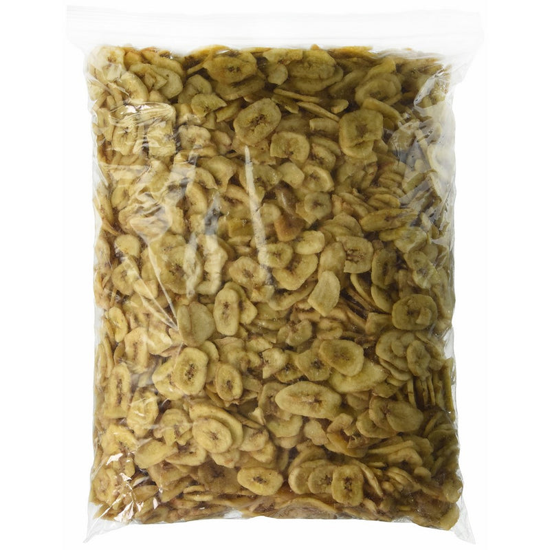 Sweetened Banana Chips Dried 5 lbs by Green Bulk