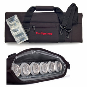 Caddyswag Par 6 Pack Golf Bag Cooler With Flexible Reusable Freezer Gel Pack