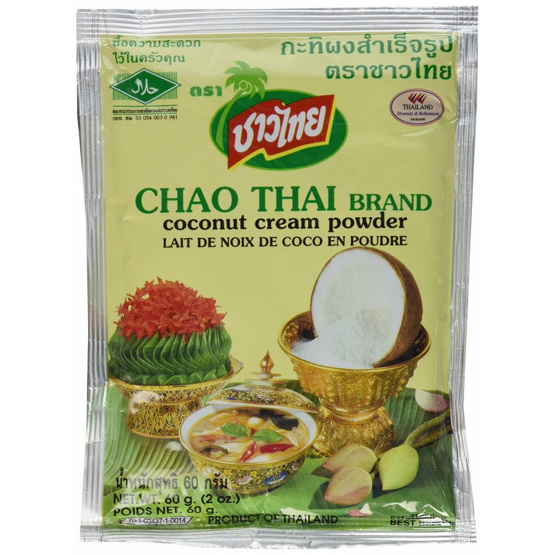 Coconut Milk Cream Powder Chao Thai Size 60 G(2.0 Oz) X 5 Bags
