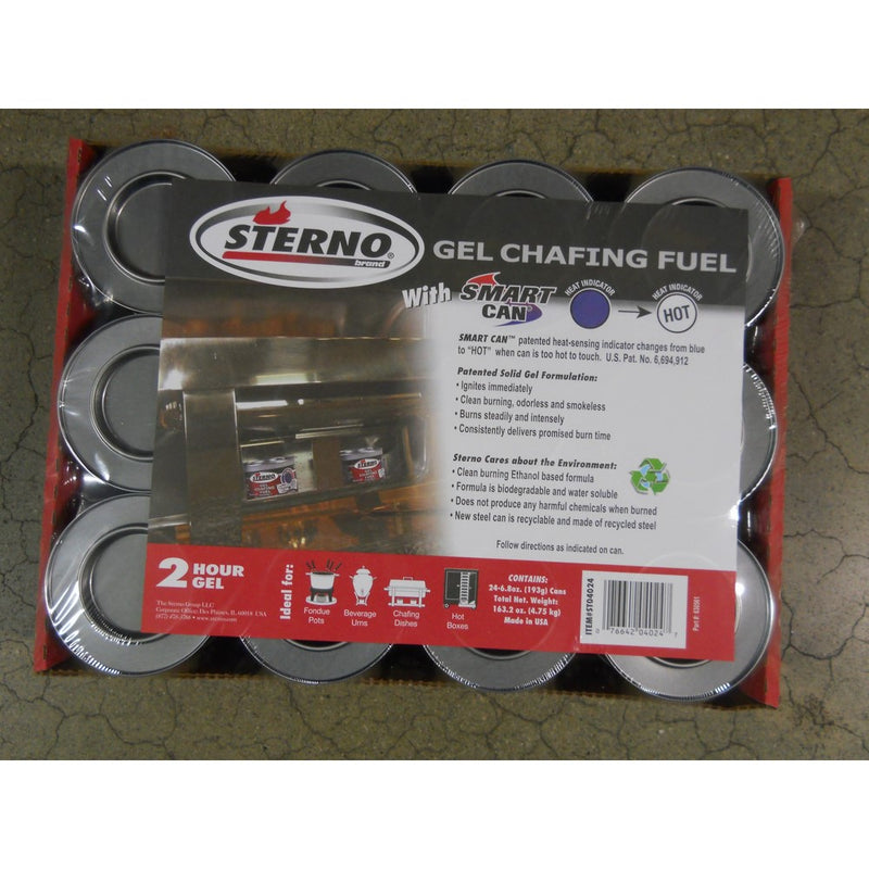 Sterno Gel Crafing Fuel 2 Hour 24 Count