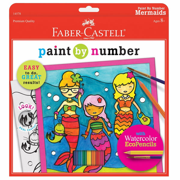 Faber-Castell - Paint by Number Mermaids