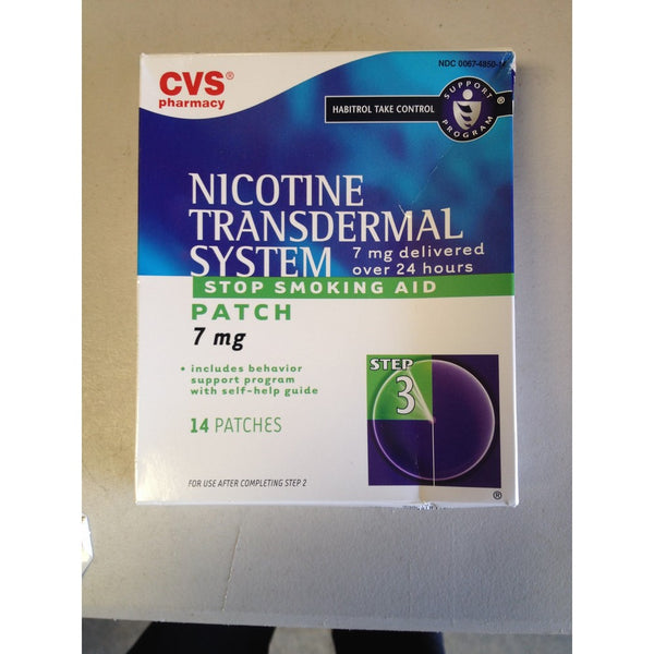 Step 3 Nicotine Transdermal Patch 7 mg - 14 patches