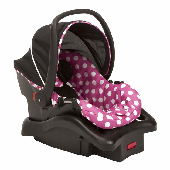 Disney Light 'n Comfy Luxe Infant Car Seat, Minnie Dot