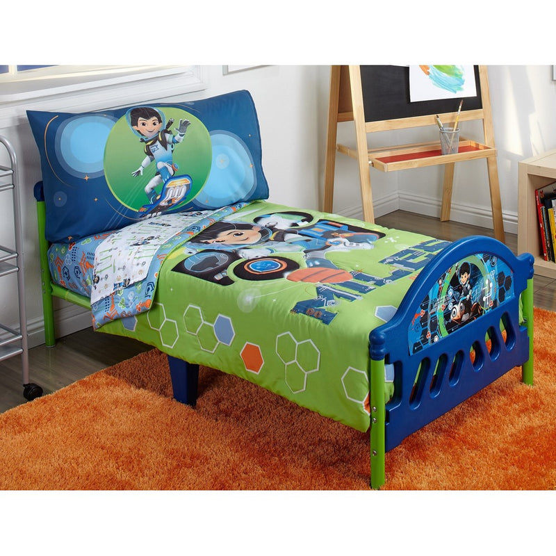 Disney 4 Piece Toddler Bedding Set, Miles From Tomorrow Land