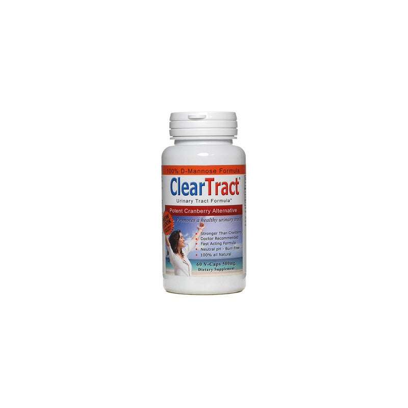 Cleartract D-Mannose Formula Capsules, 500 Mg, 60 Count