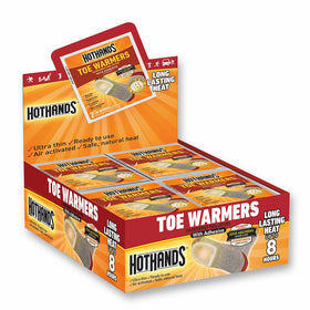 HotHands Toe Warmers - Long Lasting Safe Natural Odorless Air Activated Warmers - Up to 8 Hours of Heat - 40 Pair