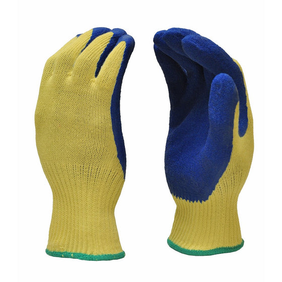 G & F 1607L Cut Resistant Work Gloves, 100-Percent Kevlar Knit Work Gloves, Make by DuPont Kevlar, Protective Gloves to Secure Your hands from Scrapes, Cuts in Kitchen, Wood Carving, Carpentry and Dealing with Broken Glass, 1 Pair, Large