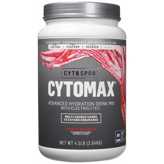 CytoSport Cytomax Sports Performance Mix, Tropical Fruit, 4.5 Pound