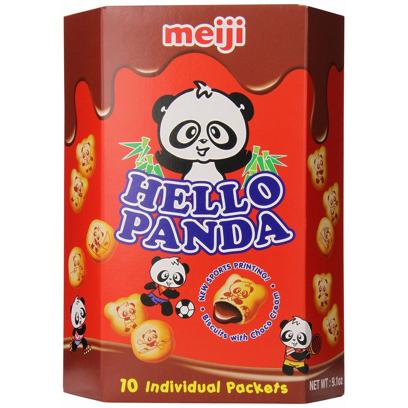 Meiji Hello Panda Chocolate Biscuit, 9.1 Ounce