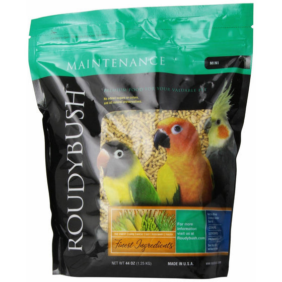 Roudybush Daily Maintenance Bird Food, Mini, 44-Ounce