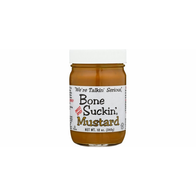 Bone Suckin' Sweet Hot Mustard, 12 Ounce