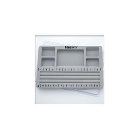 Mini Bead Board w/Lid, 3 Straight Channel (7.75x11.25in) - BBS3