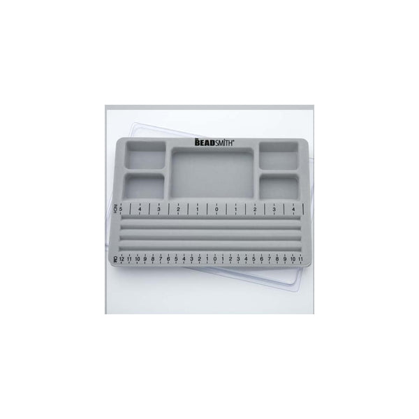 Mini Bead Board w/Lid, 3 Straight Channel (7.75x11.25in) - BBS3