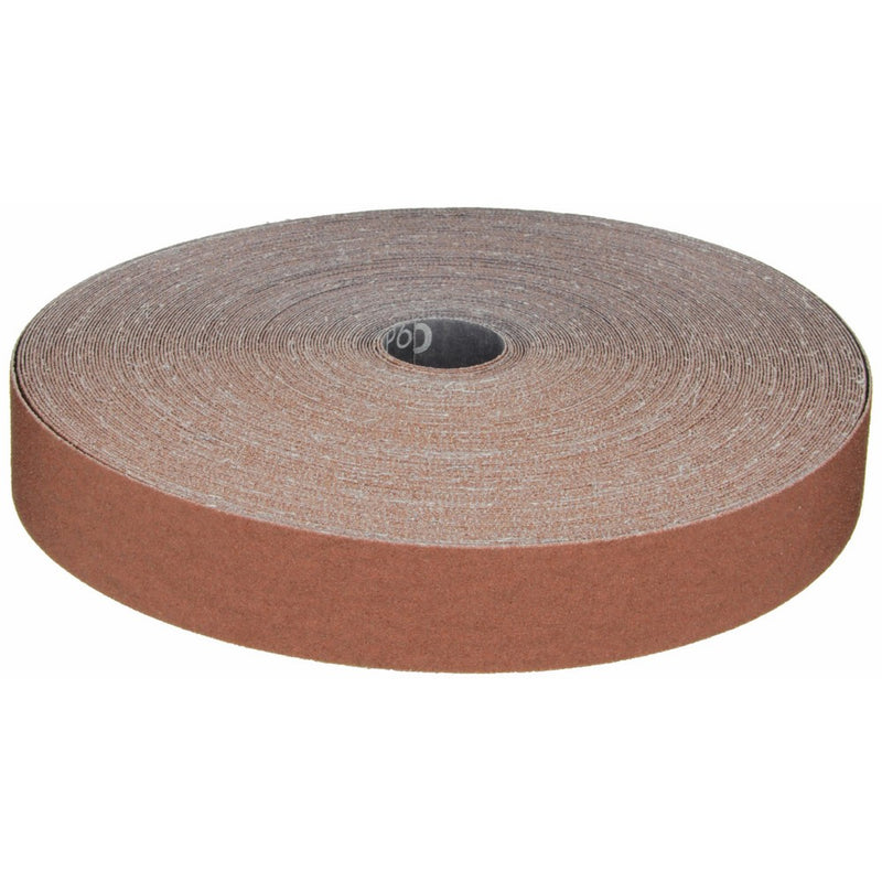 3M Utility Cloth Roll 314D, Aluminum Oxide, 1-1/2" Width x 50 yds Length, P60 Grit, Maroon (Pack of 1)