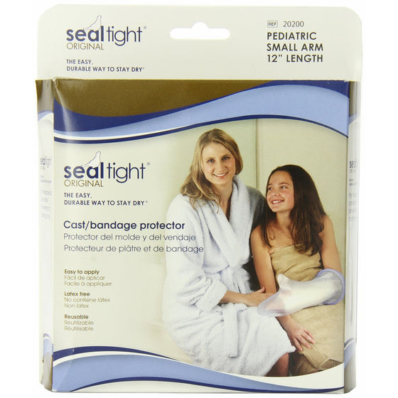 Seal Tight ORIGINAL Cast and Bandage Protector, Best Watertight Protection, Pediatric Small Arm