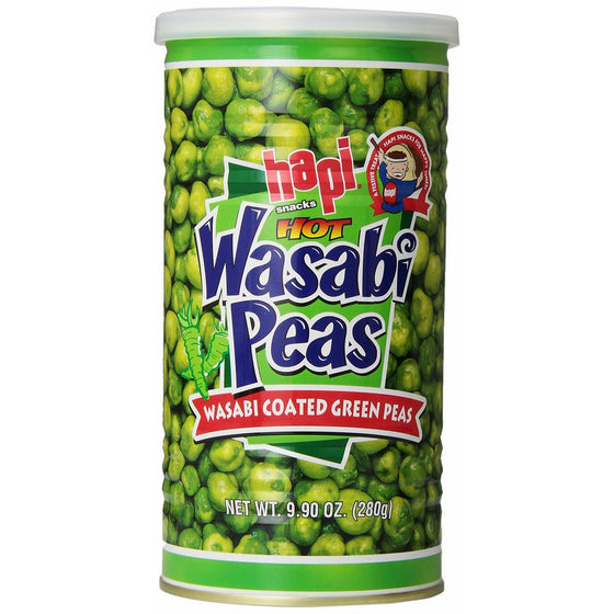 Hapi Snacks Hot Wasabi Peas 9.90oz
