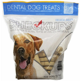 Checkups- Dental Dog Treats, 24ct 48 oz. for dogs 20 pounds