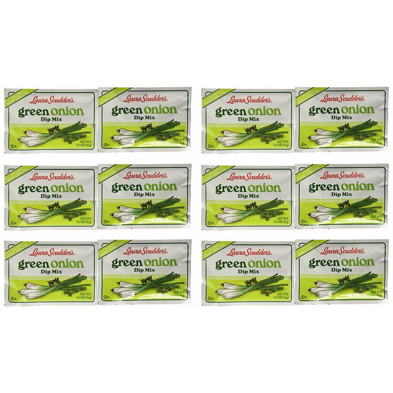 Laura Scudder Dip Mix Green Onion, 1 EA Packet (Pack of 12)