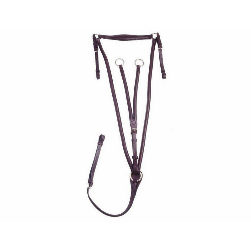 Silver Fox Raised Running Breastplate Martingale