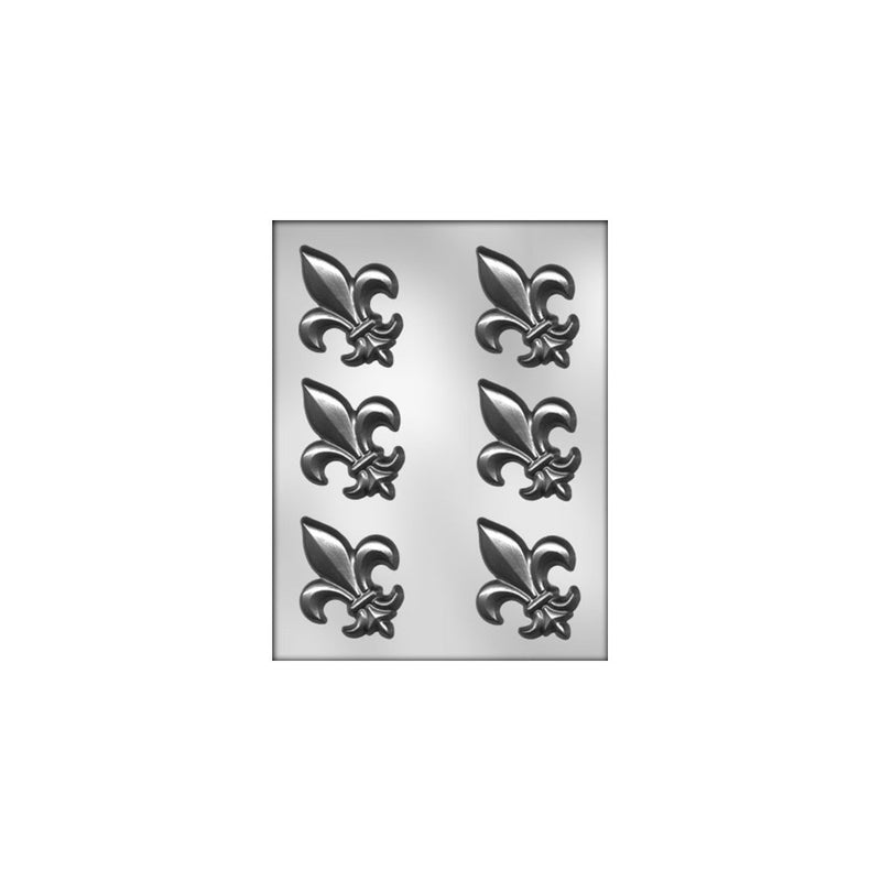 CK Products 3-Inch Fleur De Lis Chocolate Mold