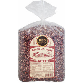 Amish Country Popcorn Red Popcorn 6 LB Bag - with Recipe Guide - Old Fashioned, Non GMO, and Gluten Free(6lb) -1 Year Freshness Guarantee