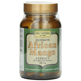 Only Natural Ultimate African Mango, 60-Count