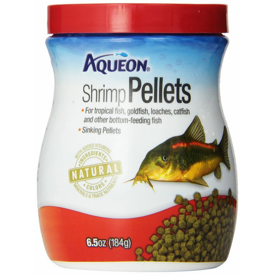 Aqueon Shrimp Food Pellets, 6-1/2-Ounce