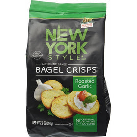 B & G Foods Inc New York Bagel Chip Garlic Bonus, 7.2 oz