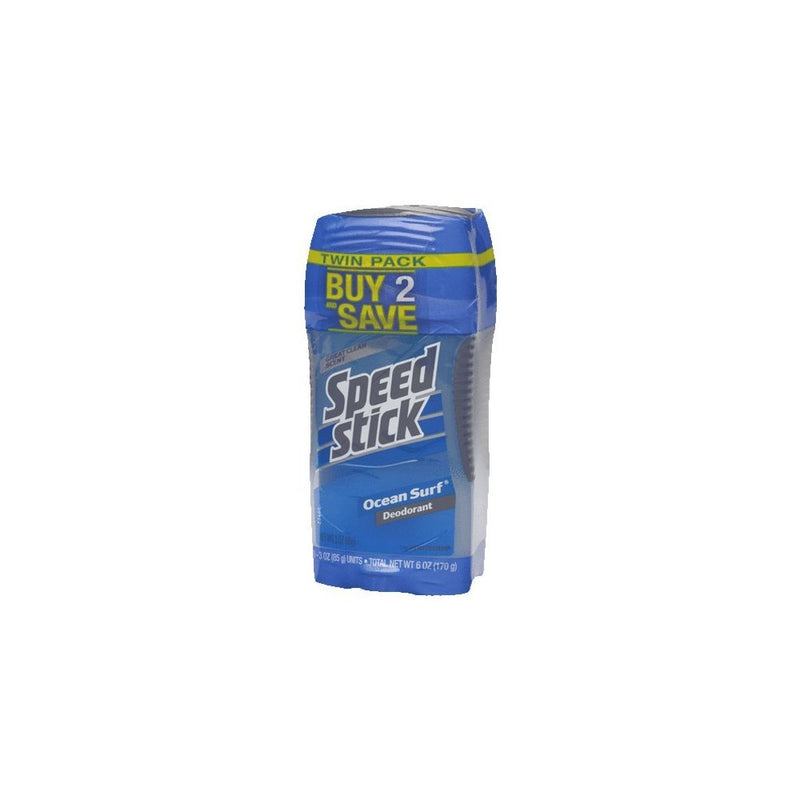 Speed Stick Solid Deodorant, Ocean Surf,3 oz (Pack of 4)