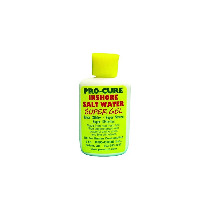 Pro Cure Inshore Salt Water Super Gel, 2 Ounce