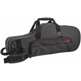 Gator GL-ALTOSAX-MPC Lightweight Alto Sax Case with Mouthpiece Storage-Grey