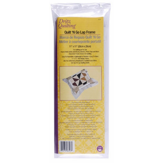Dritz Quilting Quilt-N-Go Lap Frame, 11 by 11-Inch