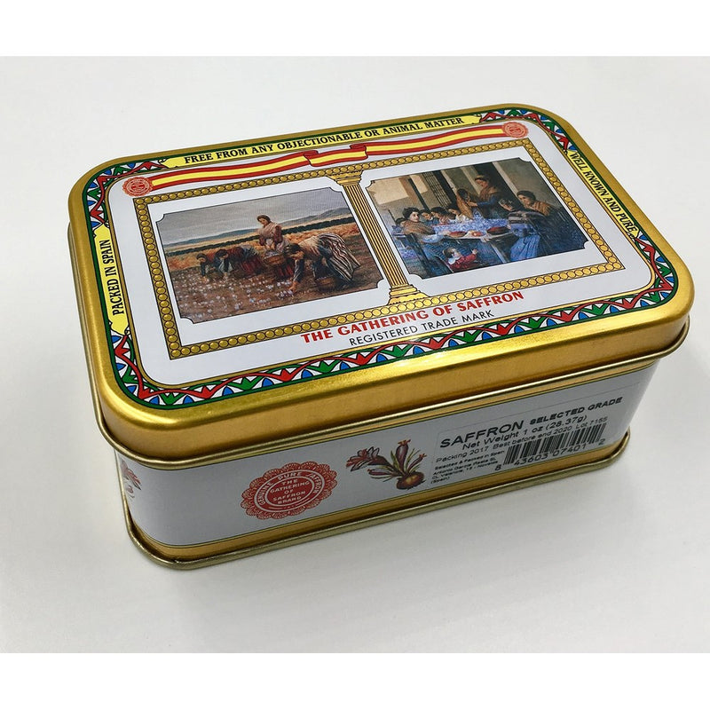 The Gathering of Saffron Brand Saffron, Pure Spanish, 1 Ounce