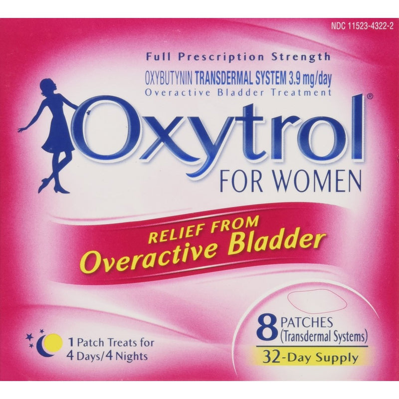 Oxytrol For Women ( 8 Patches = 32-Day Supply)