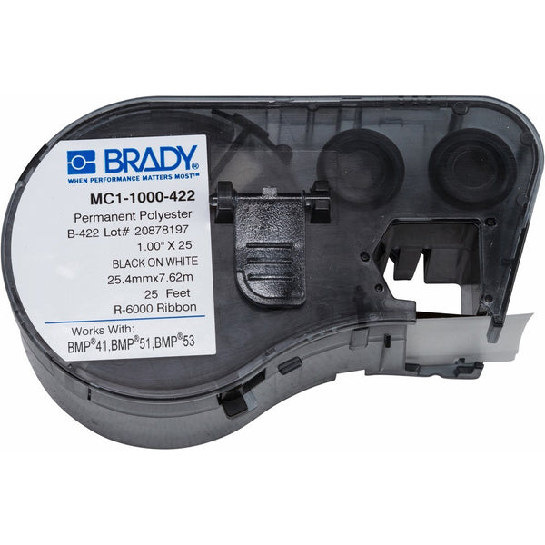 Brady MC1-1000-422 Labels for BMP53/BMP51 Printers