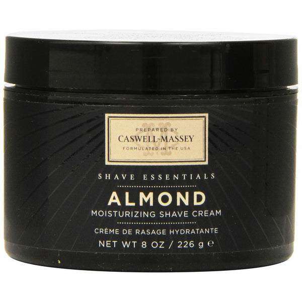 Caswell-Massey Shave Cream Jar, Almond, 8 Ounce