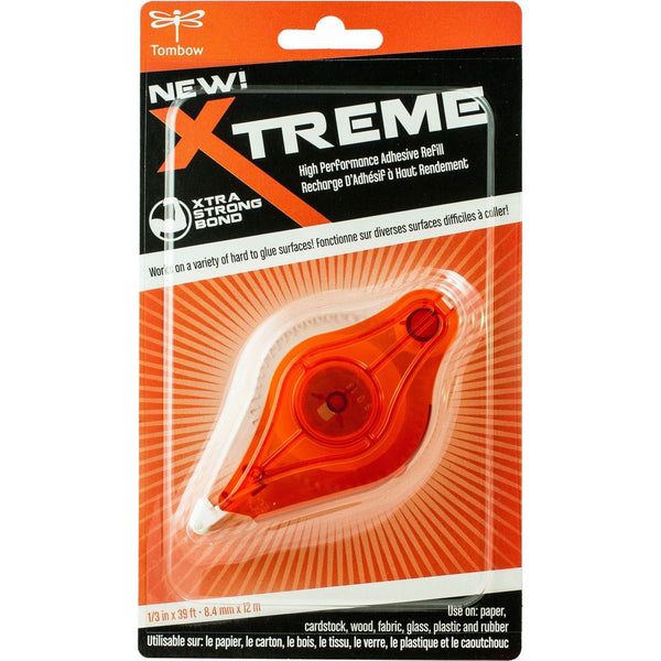 Tombow Xtreme Adhesive Runner Refill, Clear, 1-Pack