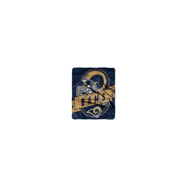 NFL St. Louis Rams Grand Stand Plush Raschel Throw, 50" x 60"