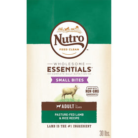 Nutro Small Bites Adult Dry Dog Food Lamb 30 lb. bag